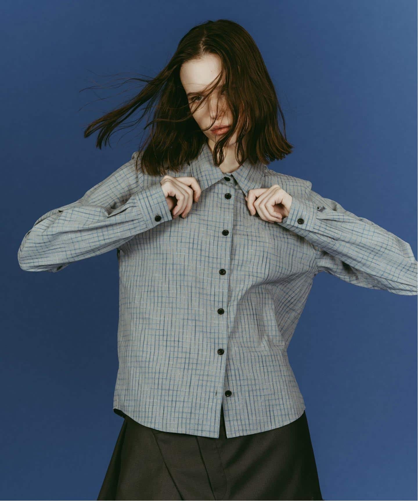 Knuth Marf/クヌースマーフ 2-piece layered compact shirt（シャツ