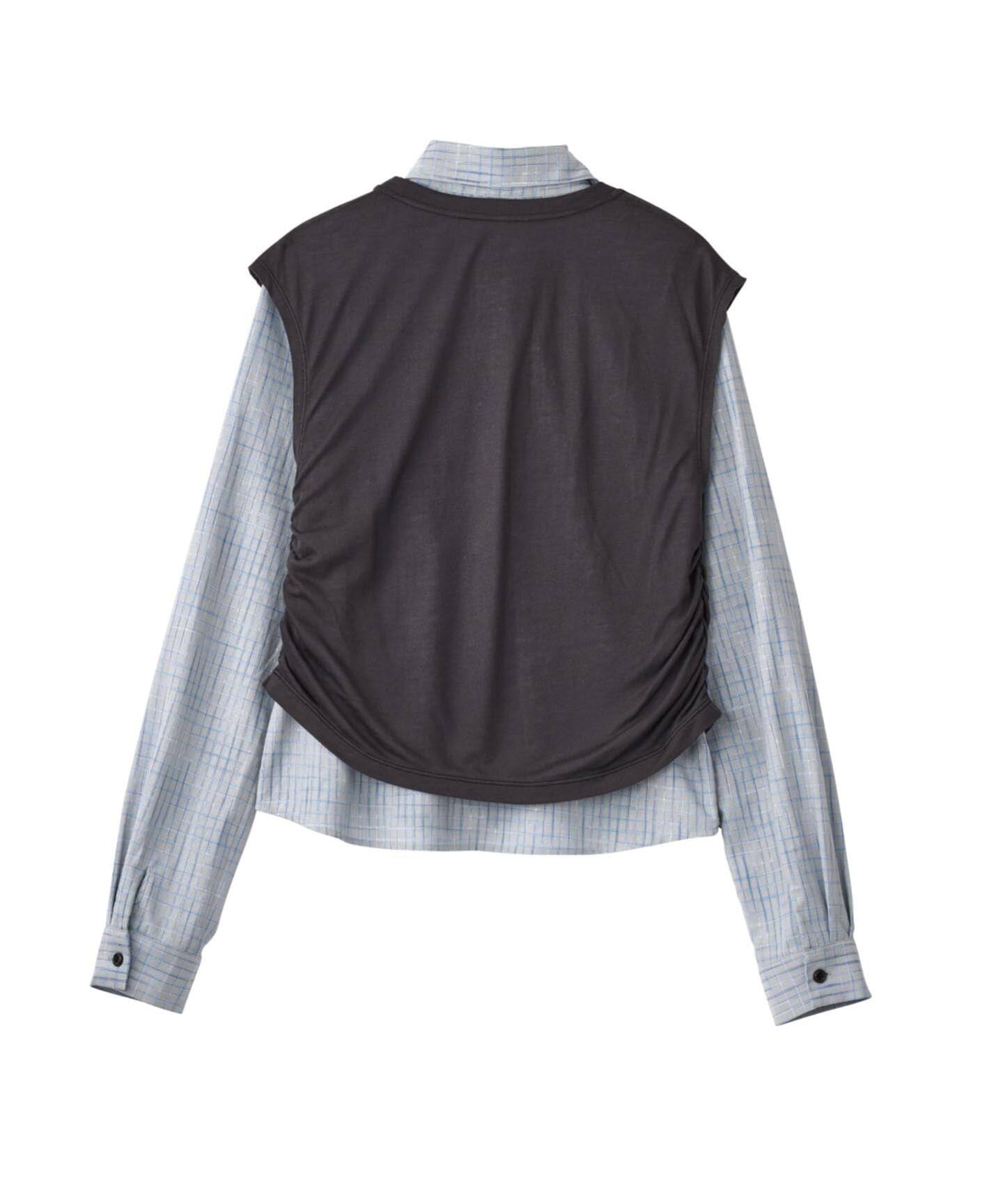 Knuth Marf/クヌースマーフ 2-piece layered compact shirt（シャツ