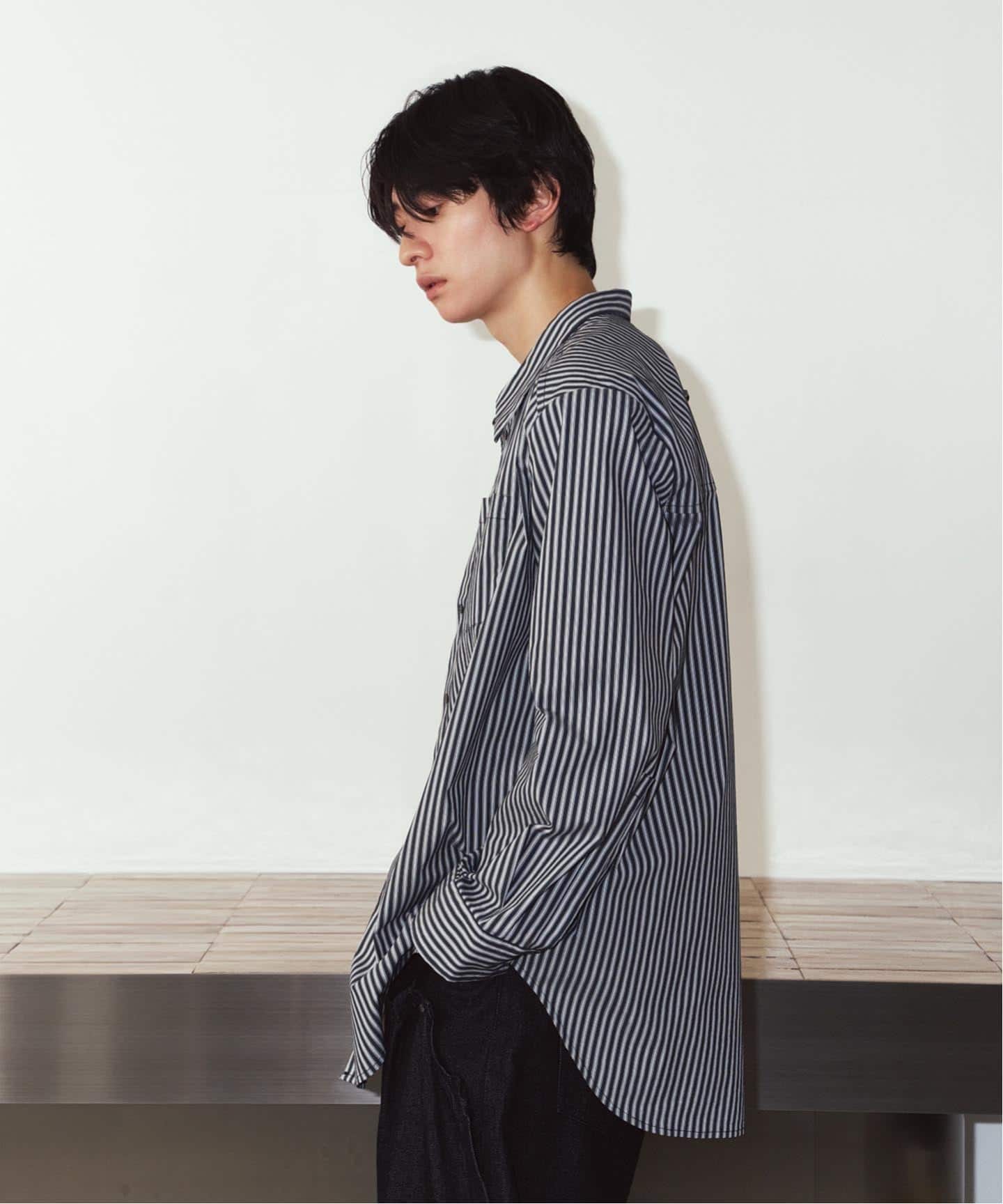 Knuth Marf / クヌースマーフ label over shirt（シャツ／ブラウス
