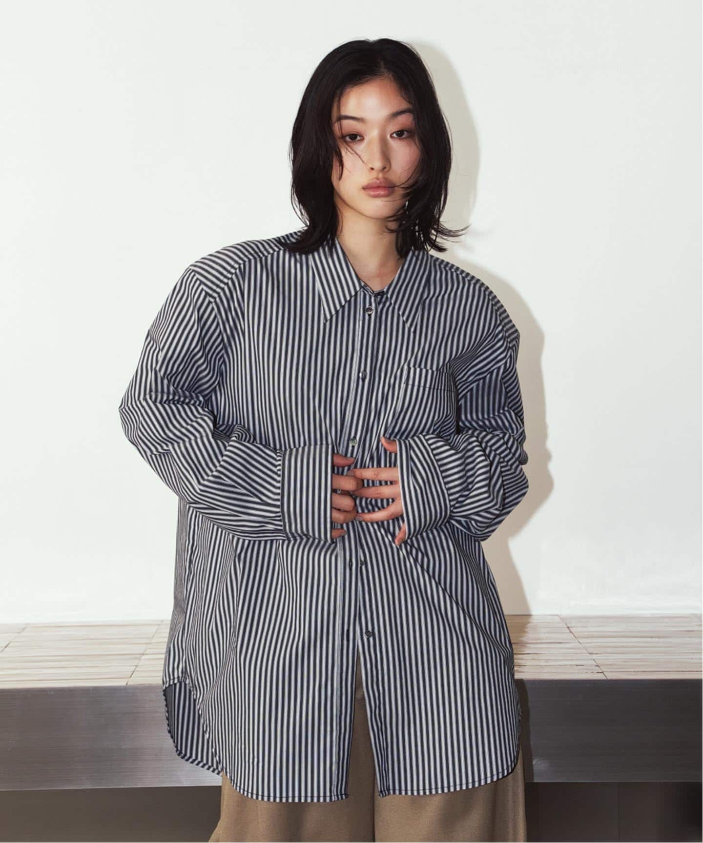 Knuth Marf unique feminine blouse design overshirt（シャツ