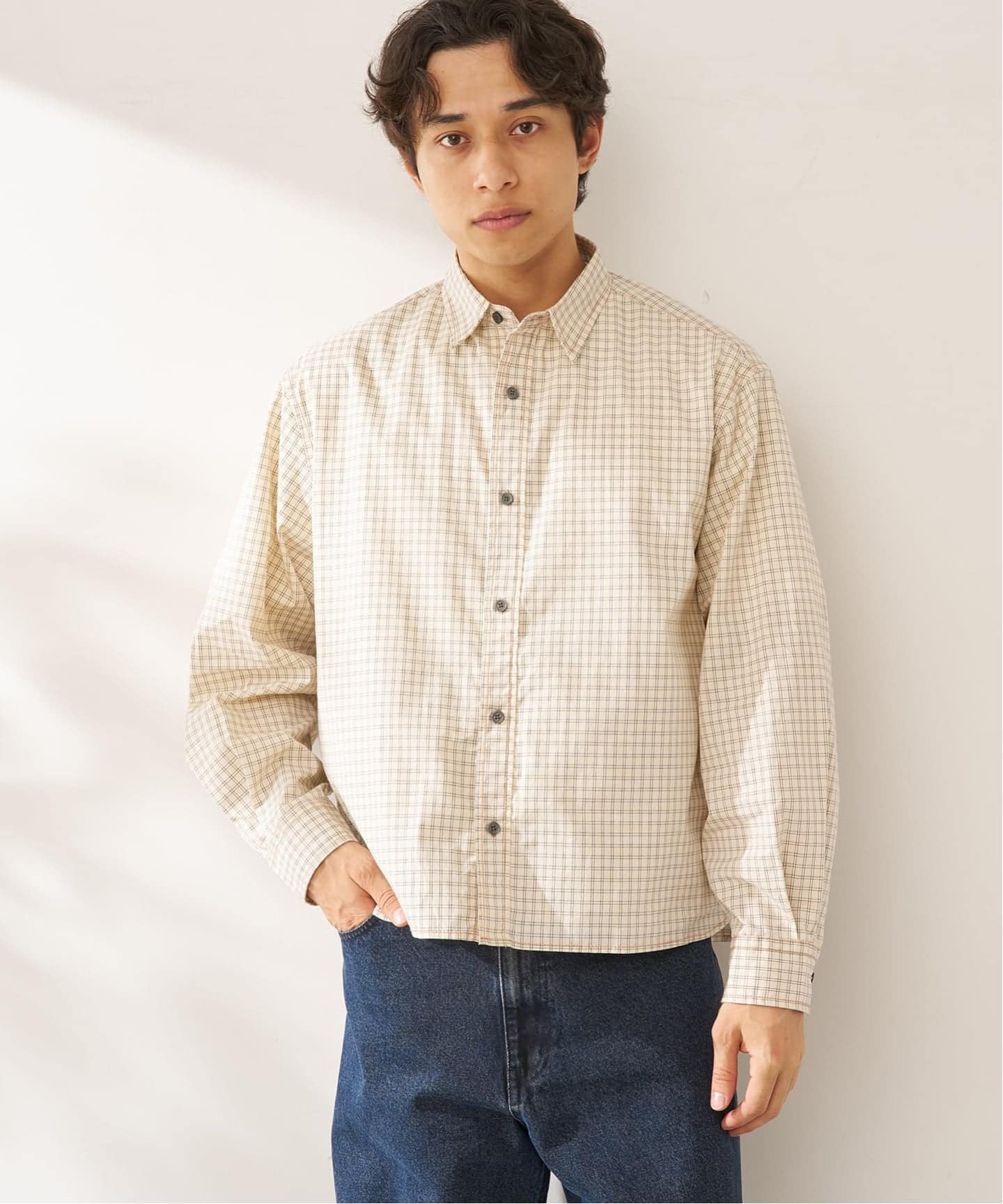 ヘビーステッチクロップシャツ（シャツ／ブラウス）｜B.C STOCK（ベー