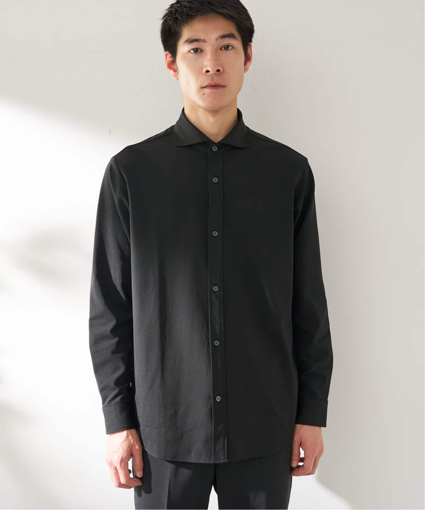 MULTI FUNCTION 32G PONTE ロングスリーブシャツ（シャツ／ブラウス