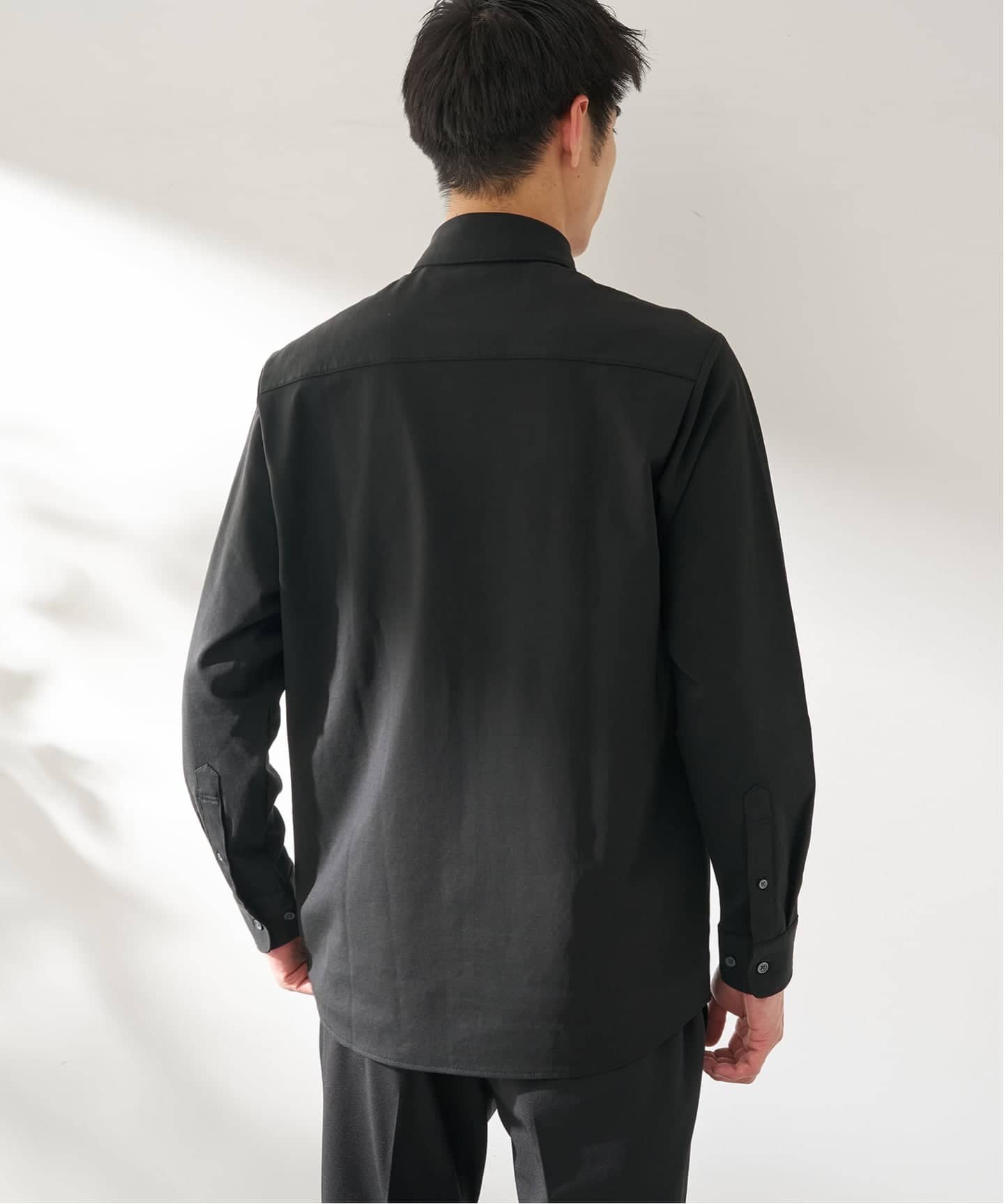 MULTI FUNCTION 32G PONTE ロングスリーブシャツ（シャツ／ブラウス