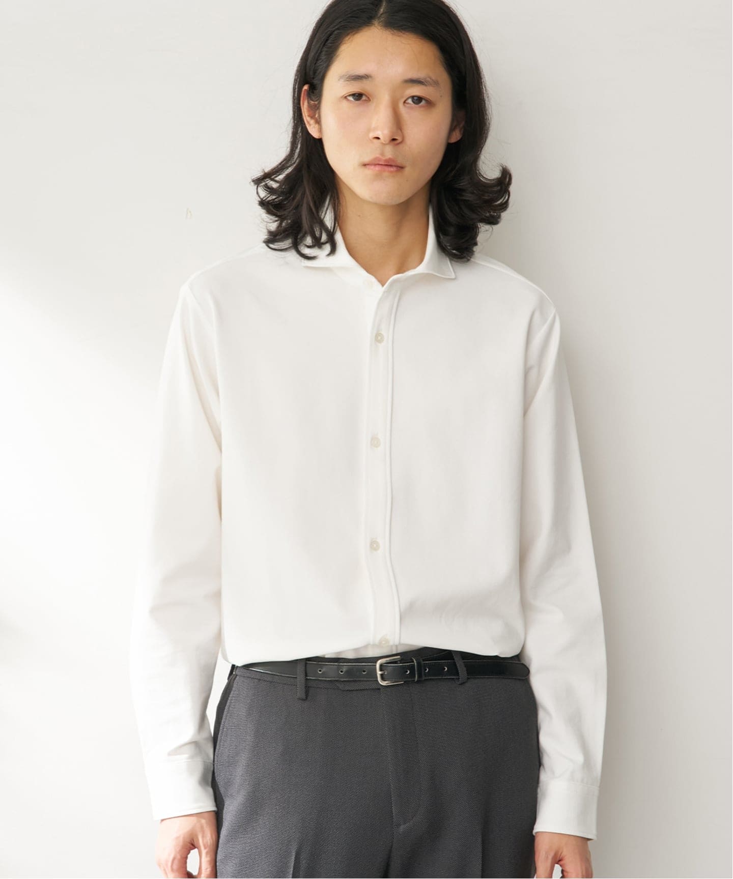 MULTI FUNCTION 32G PONTE ロングスリーブシャツ（シャツ／ブラウス