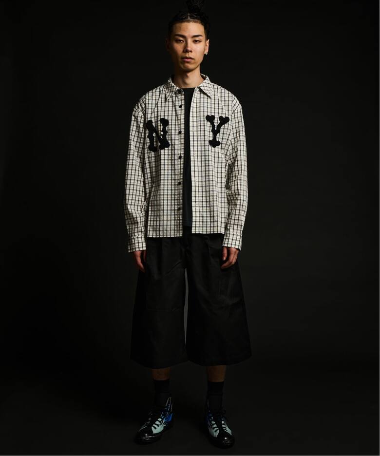 WOKE EDGE / ウォークエッジ NY Glit Check Shirt（シャツ／ブラウス 