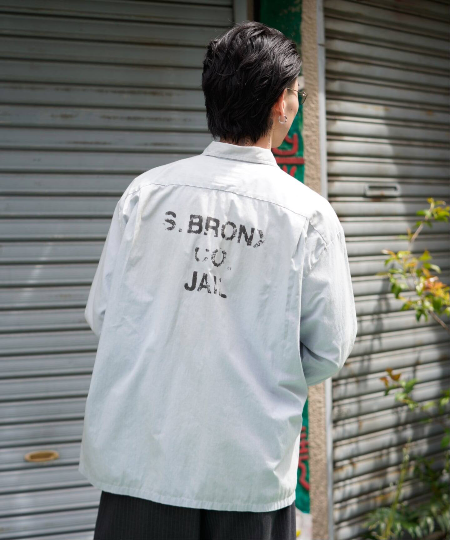 BOWWOW / バウワウ S.BRONX CO. JAIL SHIRT AGED（シャツ／ブラウス
