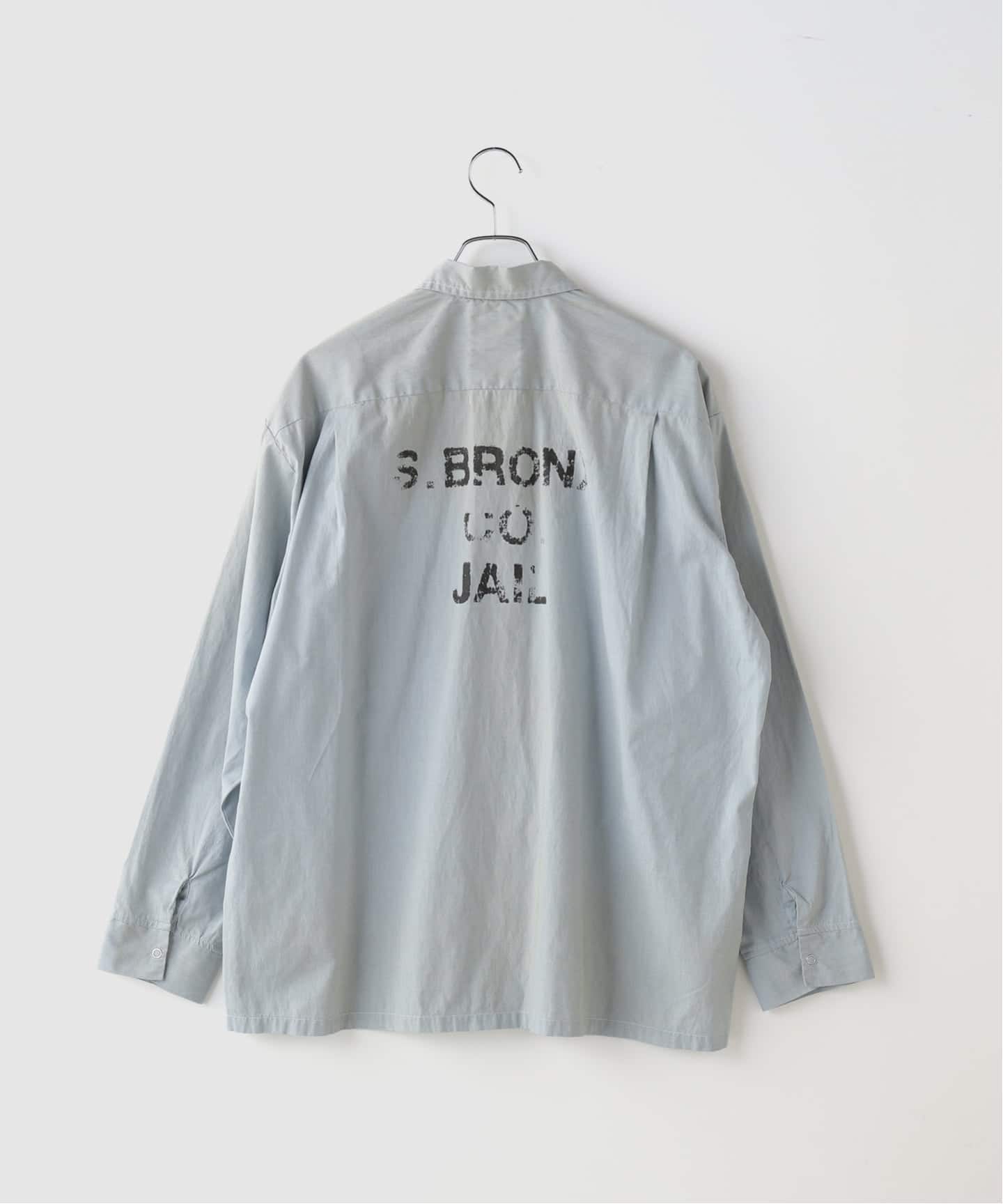 BOWWOW / バウワウ S.BRONX CO. JAIL SHIRT AGED（シャツ／ブラウス