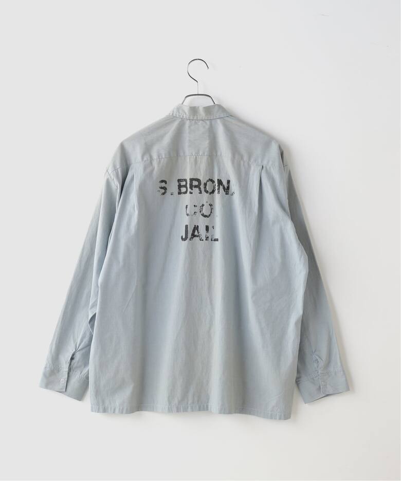 BOWWOW / バウワウ S.BRONX CO. JAIL SHIRT AGED（シャツ／ブラウス 