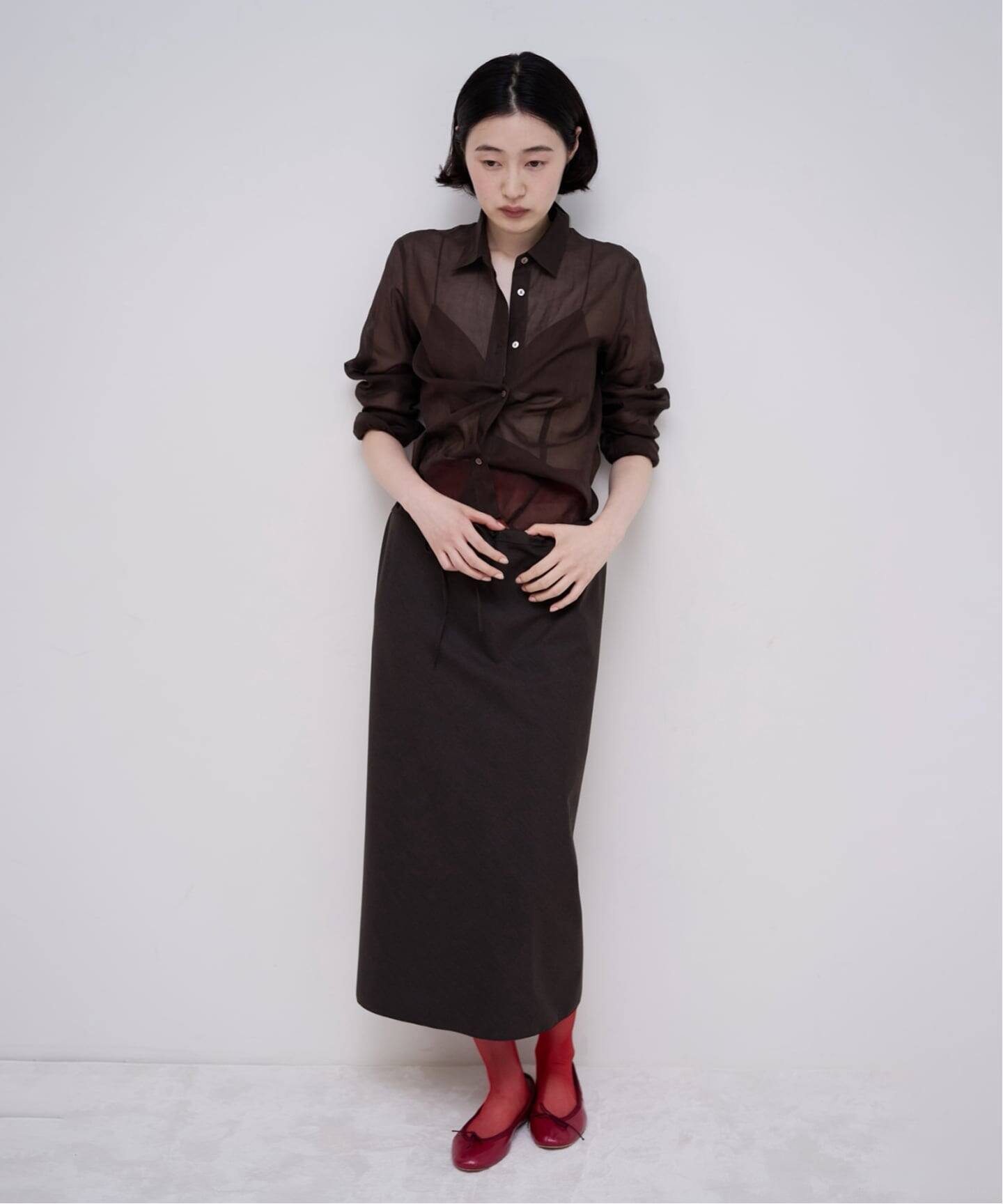 EDIT.FOR LULU - 新品  EDIT.FOR LULU  オーガンジー ブラウス everyday*lulu Sheer SH（シャツ／ブラウス）｜EDIT.FOR LULU