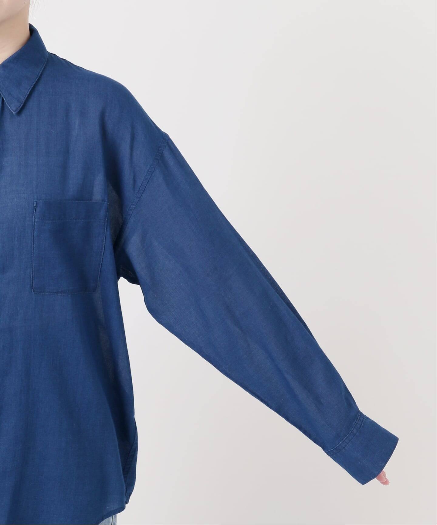 予約》シアーデニムシャツ（シャツ／ブラウス）｜IENA（イエナ）の通販