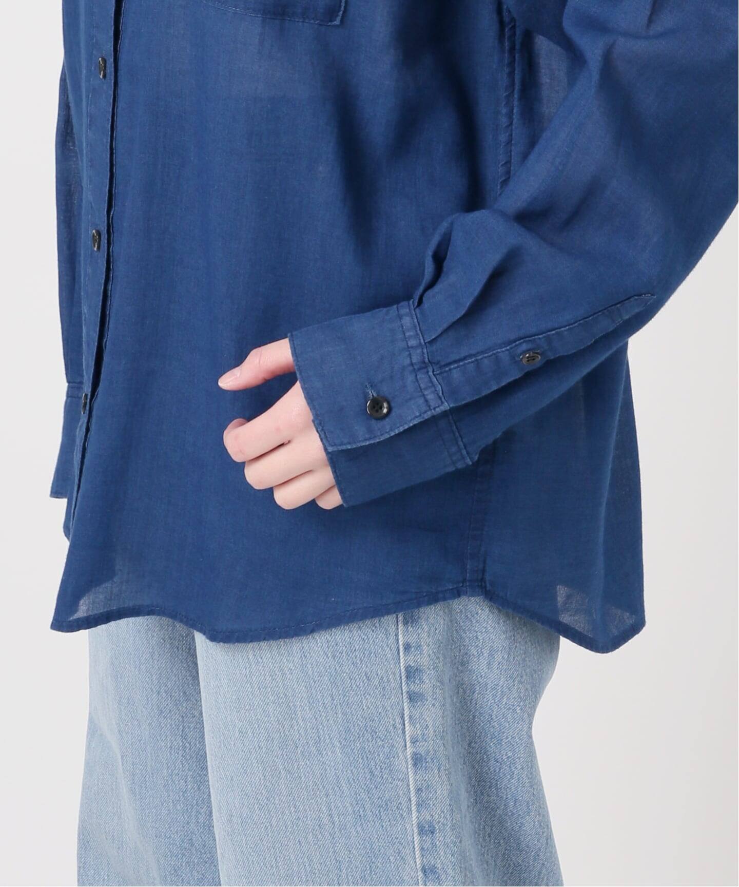 予約》シアーデニムシャツ（シャツ／ブラウス）｜IENA（イエナ）の通販