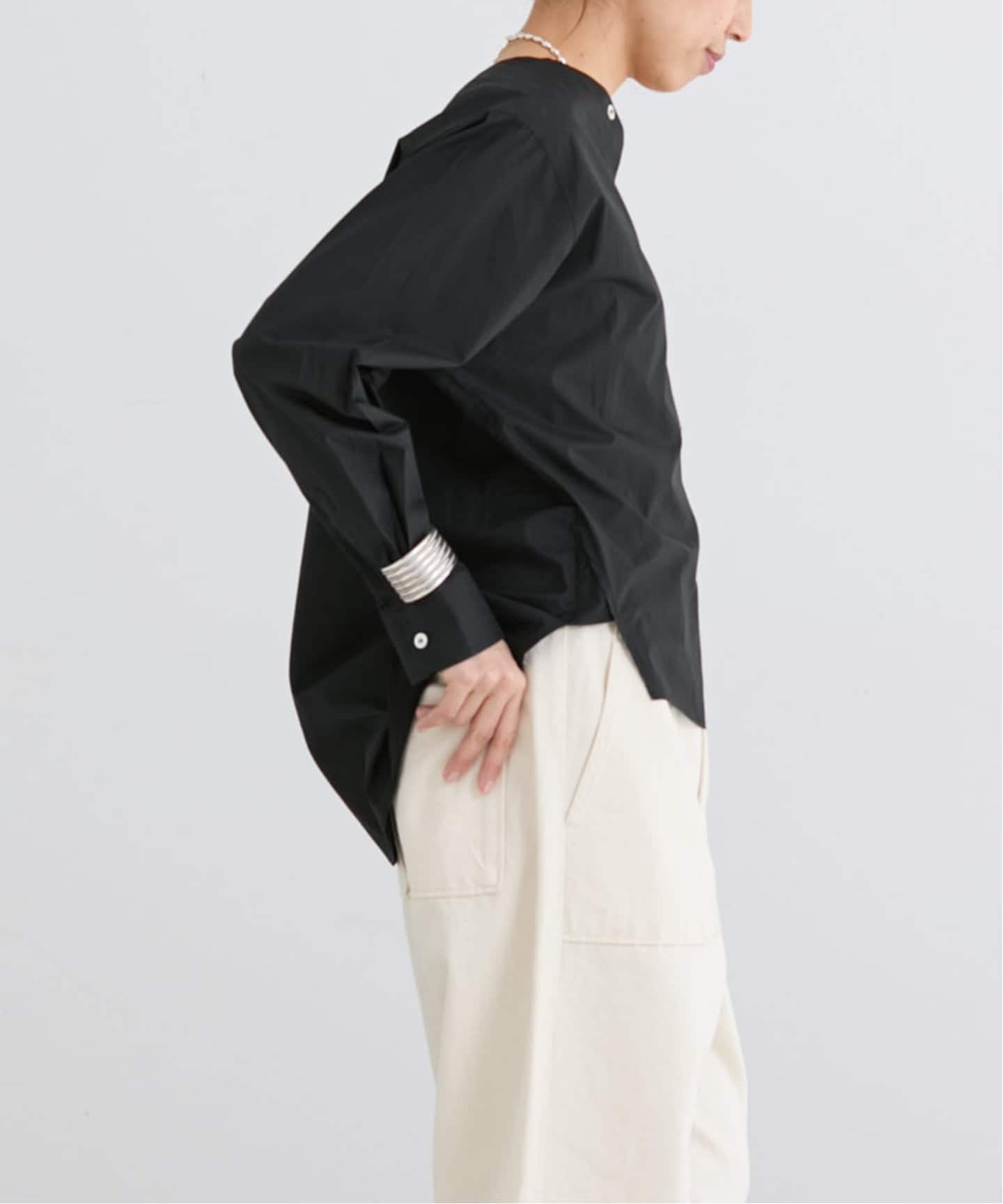 MA/RE/マレ カシュクールSHIRTS シャツ LIGHT COTTON 104 GR（シャツ