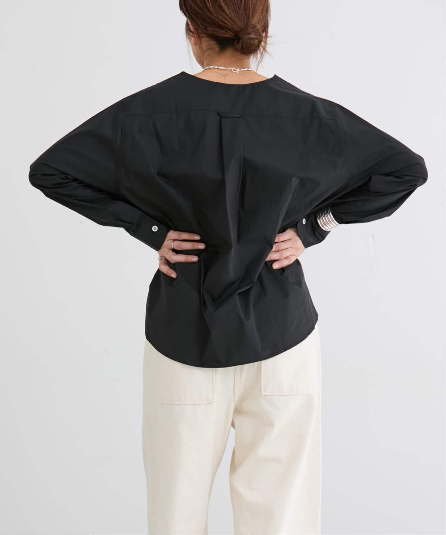 MA/RE/マレ カシュクールSHIRTS シャツ LIGHT COTTON 104 GR（シャツ