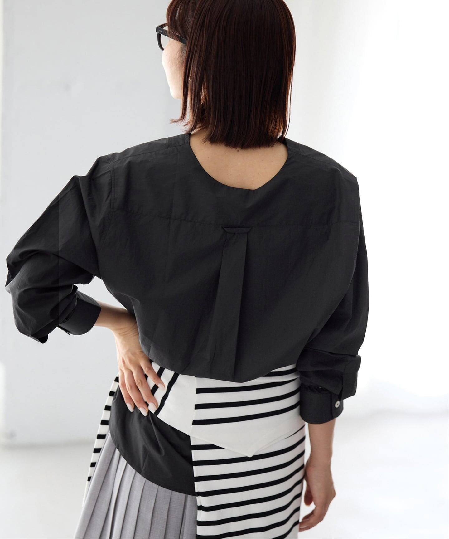 MA/RE/マレ カシュクールSHIRTS シャツ LIGHT COTTON 104 GR（シャツ