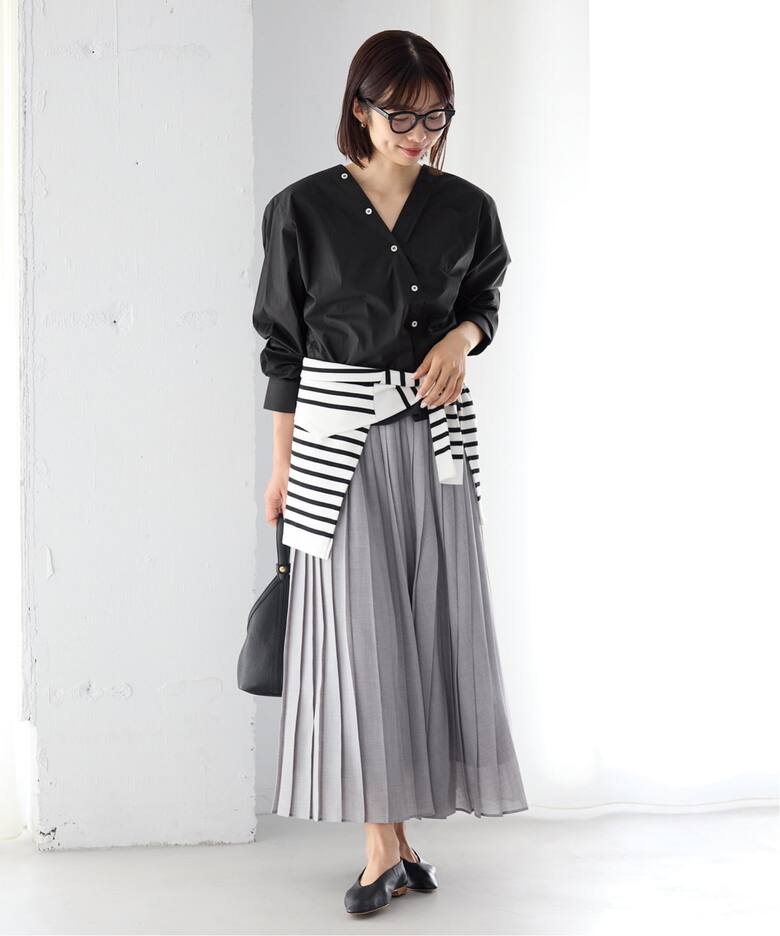 MA/RE/マレ カシュクールSHIRTS シャツ LIGHT COTTON 104 GR（シャツ 