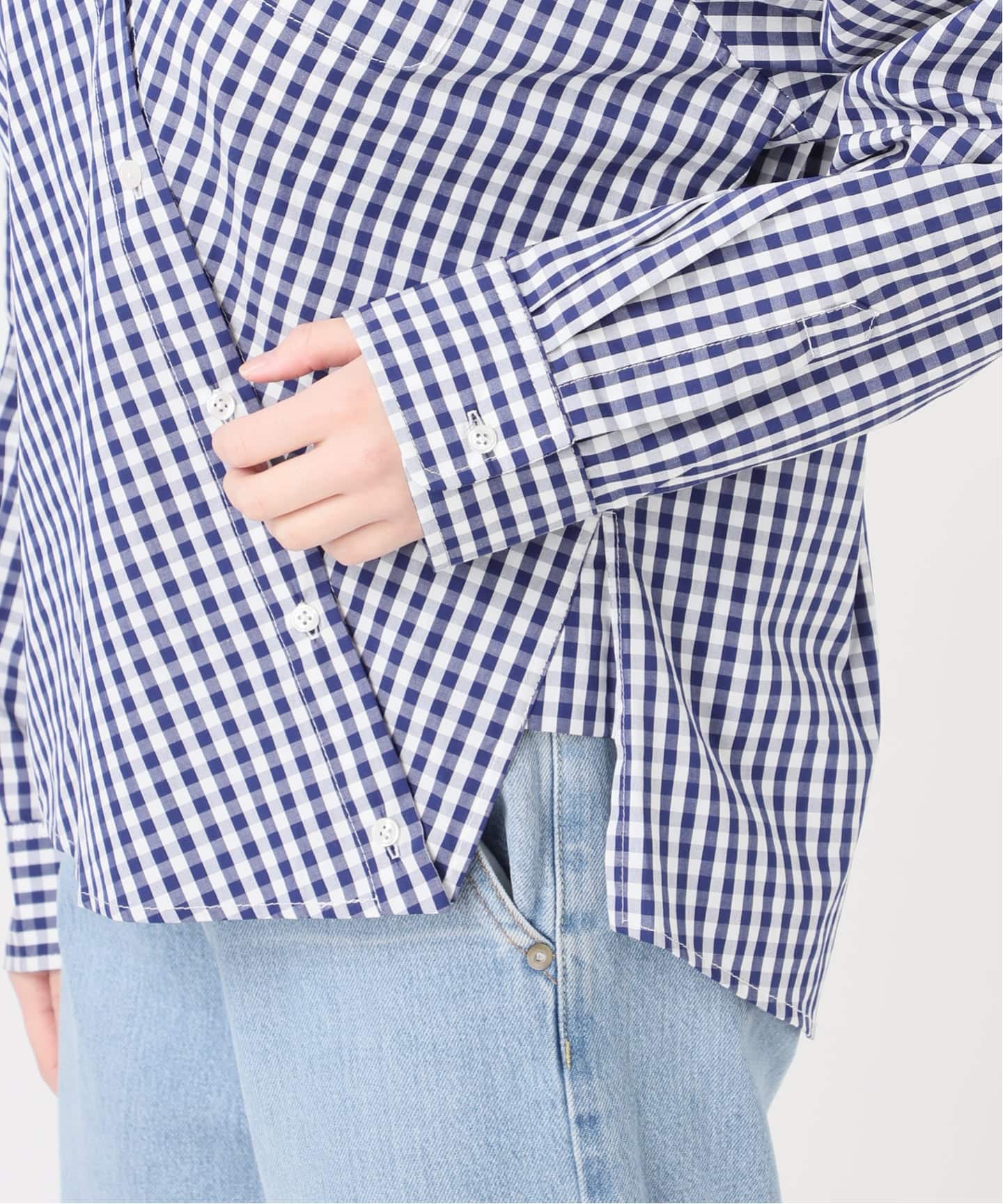 MA/RE/マレ カシュクールSHIRTS シャツ LIGHT COTTON 104 GR（シャツ