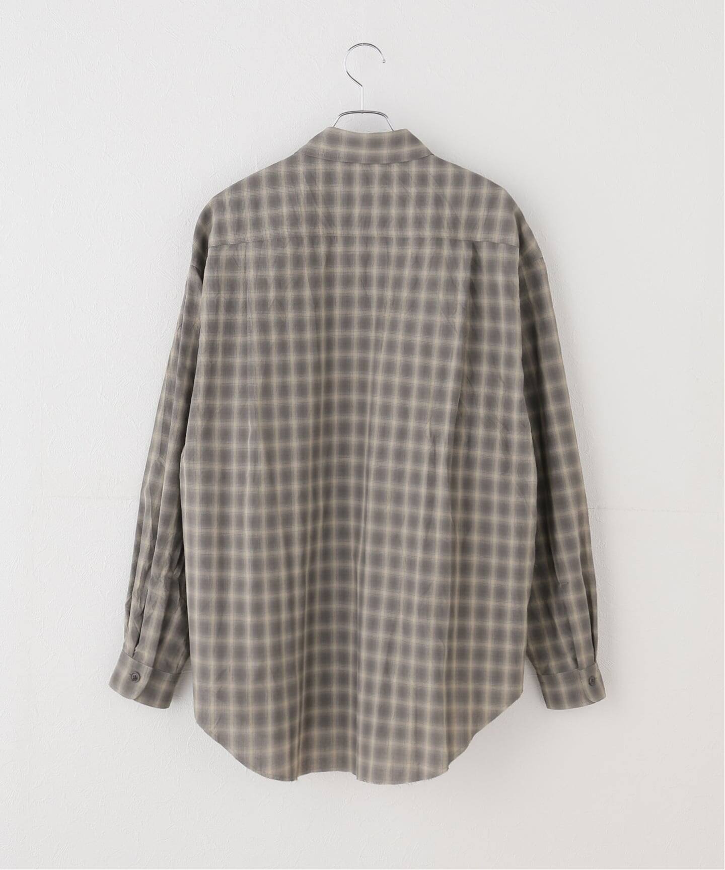 一部店舗限定】JANE SMITH/ジェーンスミス CHECK SH シャツ 26SSH-413S