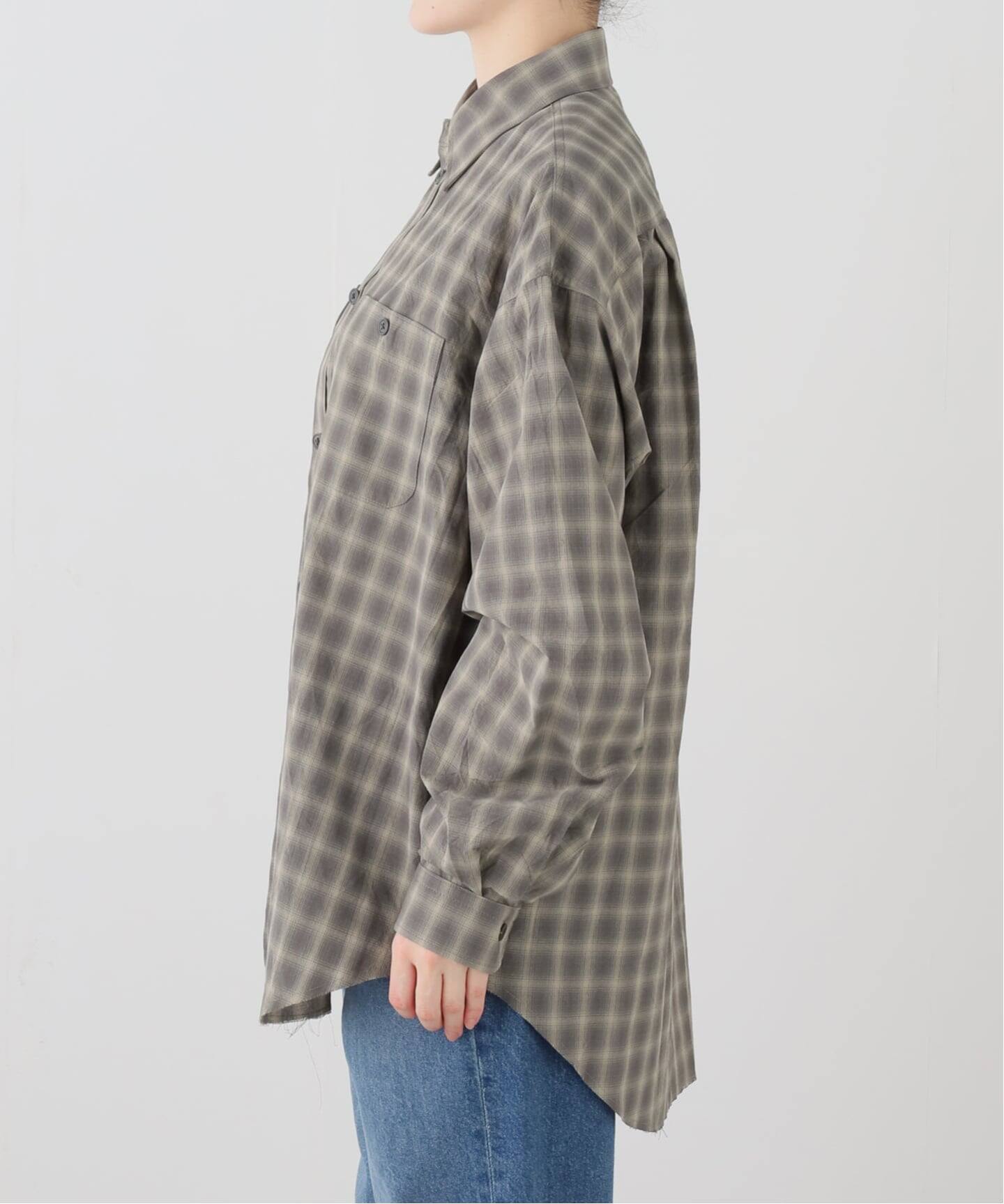 一部店舗限定】JANE SMITH/ジェーンスミス CHECK SH シャツ 26SSH-413S