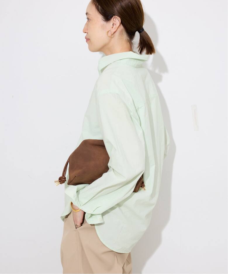 追加》Wash Cotton Color シャツ（シャツ／ブラウス）｜SLOBE IENA 