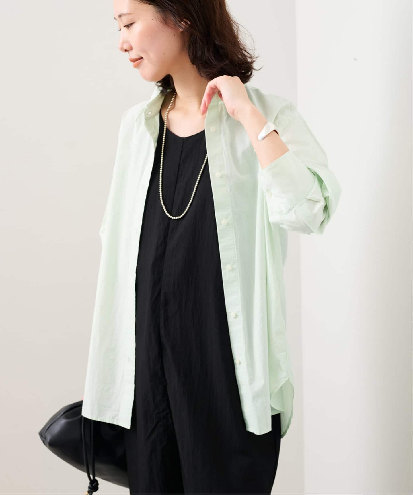追加》Wash Cotton Color シャツ（シャツ／ブラウス）｜SLOBE IENA