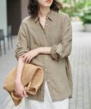 《追加2》リネンコットンレギュラーシャツ