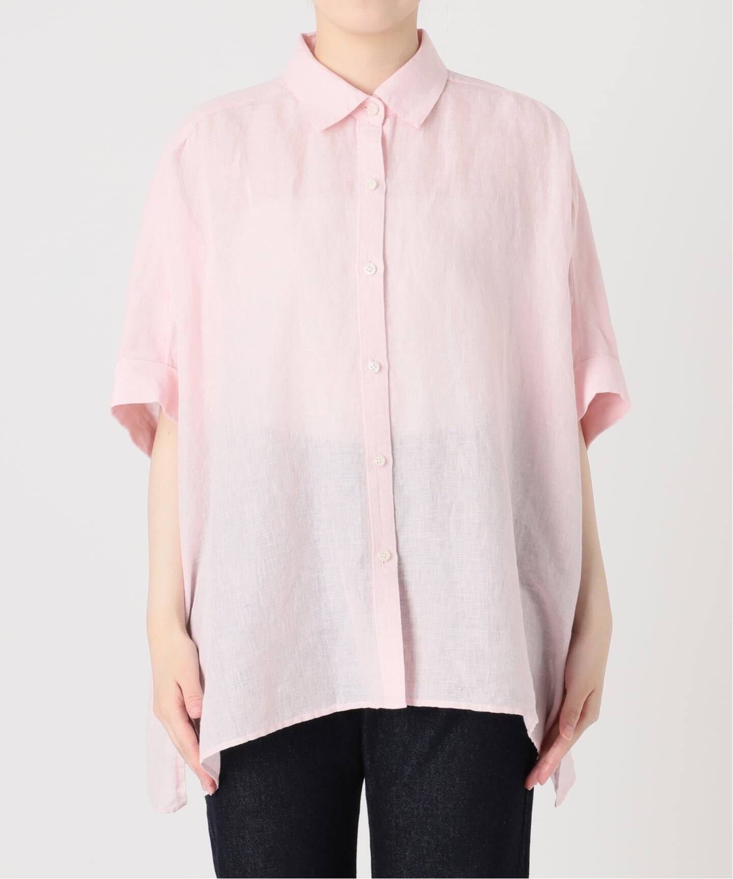 シリーズあり/予約》リネンコットンBOXシャツ（シャツ／ブラウス