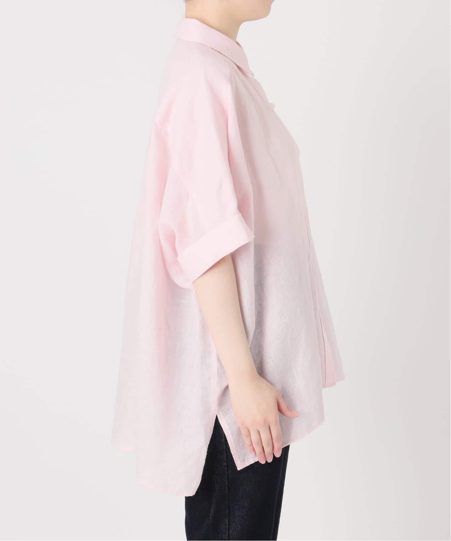 IENA SLOBE 完売品  リネンギャザーブラウス 麻  todayful リネンコットンダブルポケットシャツ（シャツ／ブラウス）｜SLOBE IENA