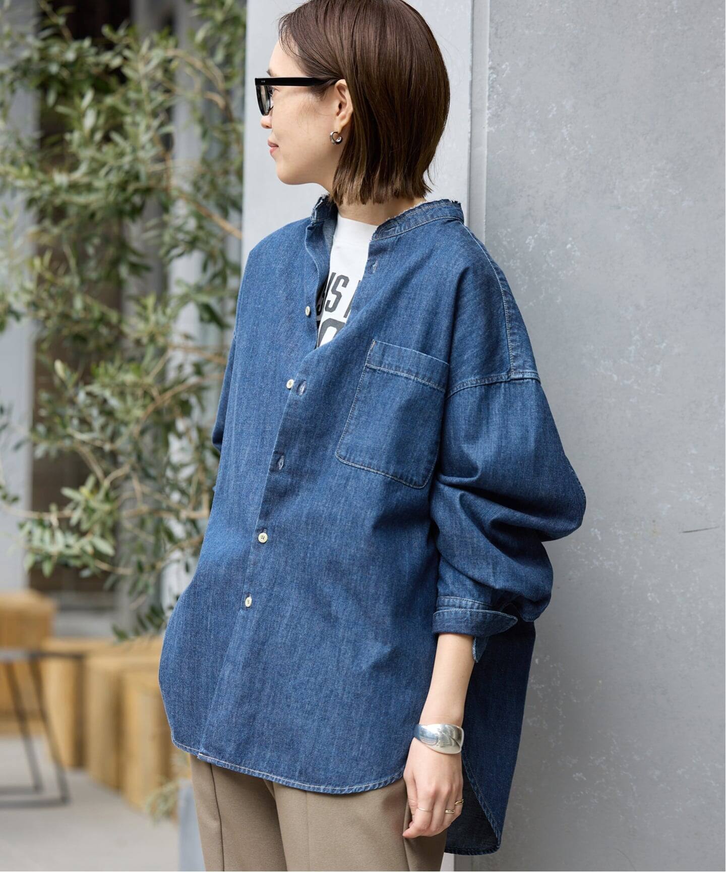 LEDENIM REMAKE OVER SHIRT（シャツ／ブラウス）｜SLOBE IENA 