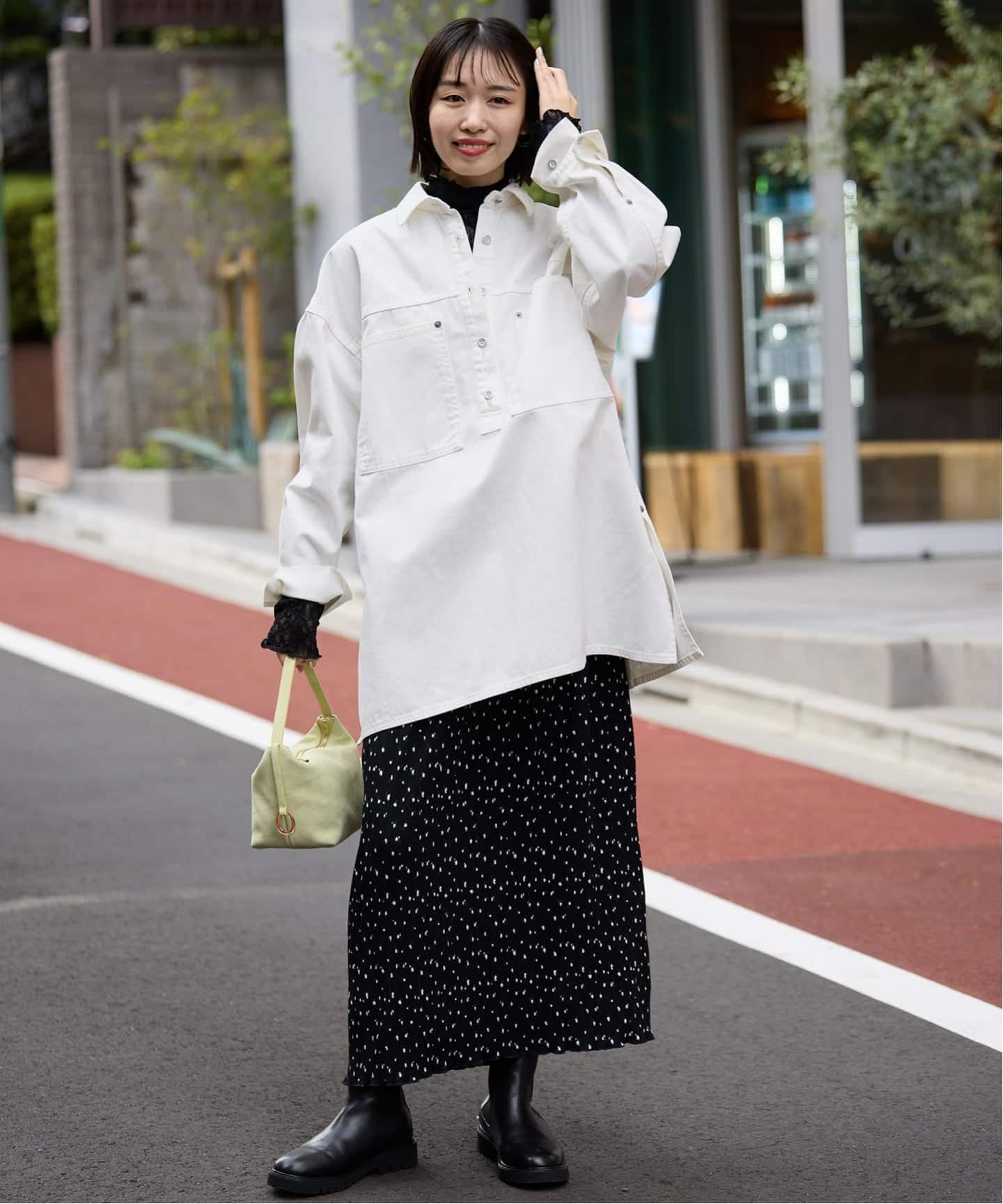 予約》LE DENIM フィールドオーバーチュニック（シャツ／ブラウス