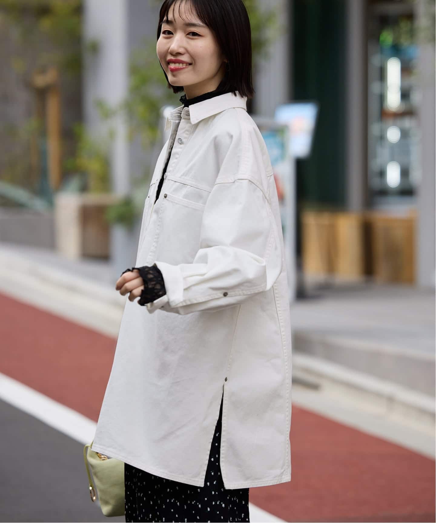 予約》LE DENIM フィールドオーバーチュニック（シャツ／ブラウス