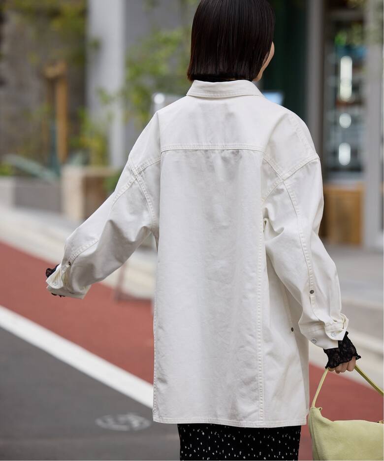 LE DENIM フィールドオーバーチュニック（シャツ／ブラウス）｜SLOBE 