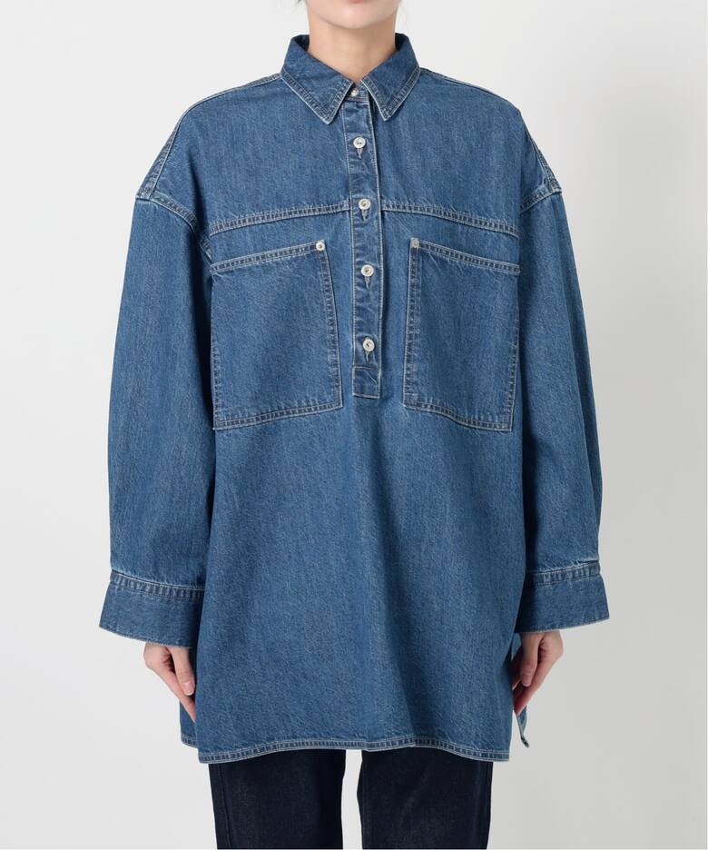 LE DENIM フィールドオーバーチュニック（シャツ／ブラウス）｜SLOBE 