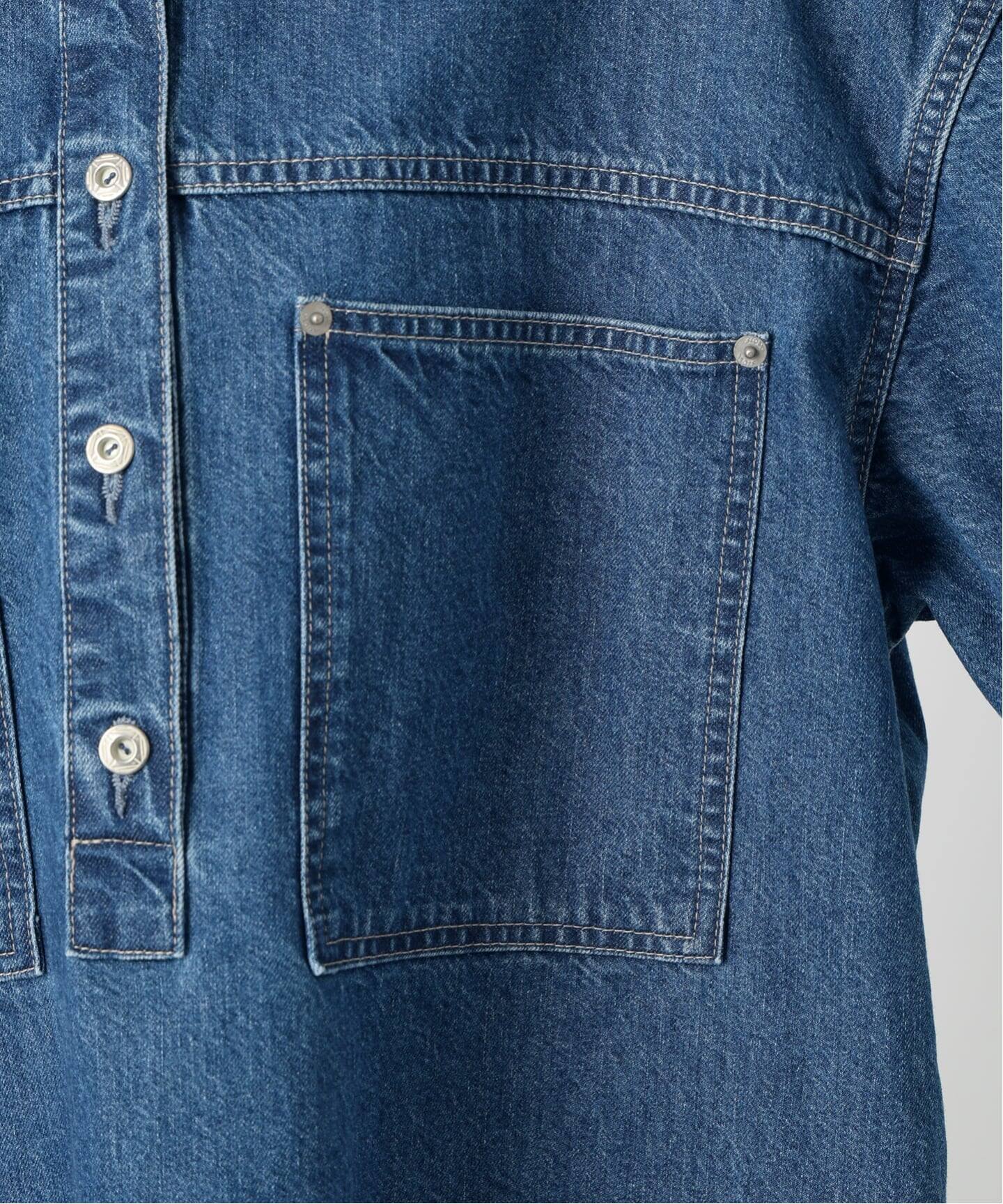 予約》LE DENIM フィールドオーバーチュニック（シャツ／ブラウス