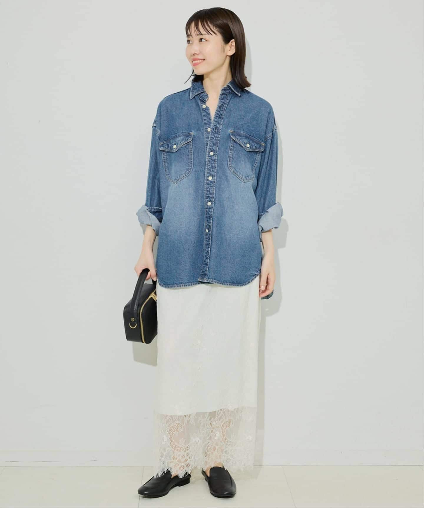 WEB限定/追加4予約》LE DENIM BDUデニムシャツ（シャツ／ブラウス