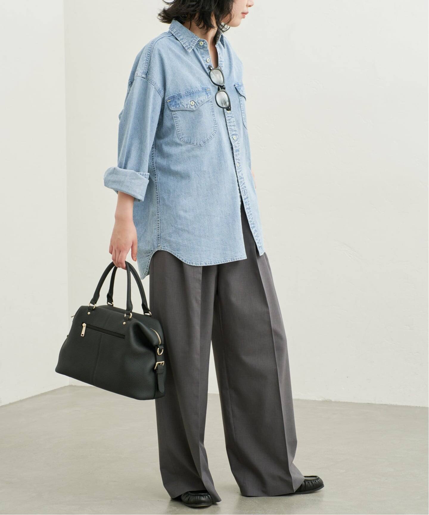 シリーズあり》LEDENIM NOUVEAU BDU デニムシャツ（シャツ／ブラウス 