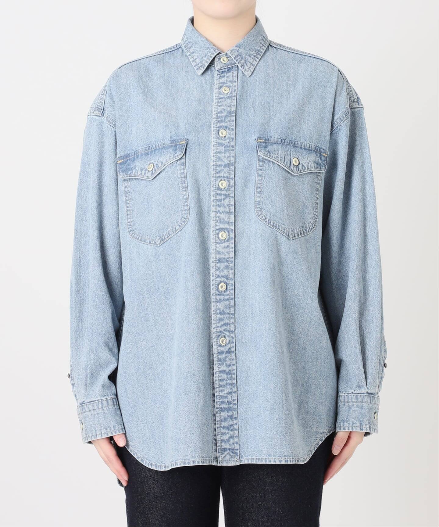 シリーズあり》LEDENIM NOUVEAU BDU デニムシャツ（シャツ／ブラウス 