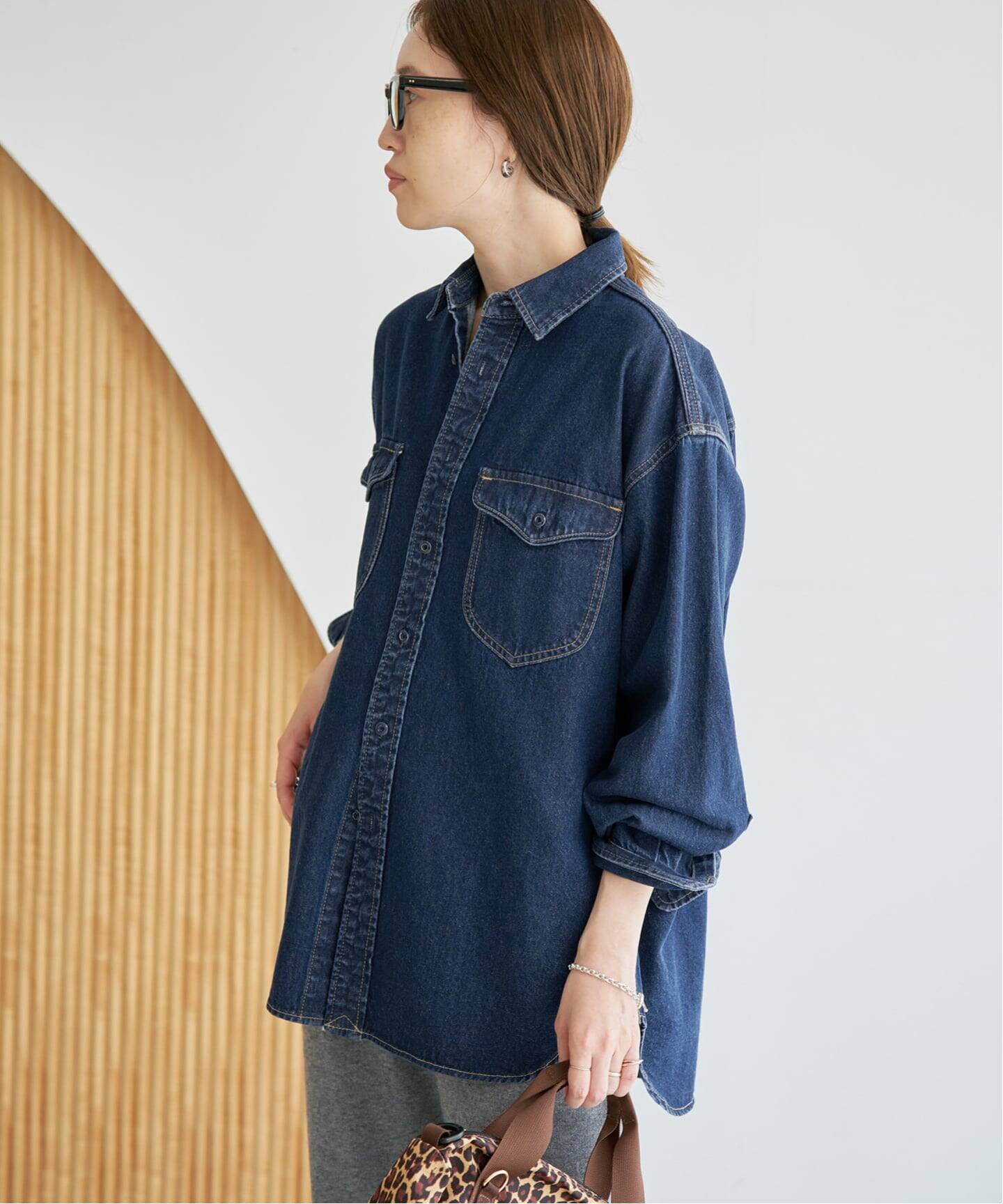 WEB限定/追加予約》LE DENIM BDUデニムシャツ（シャツ／ブラウス