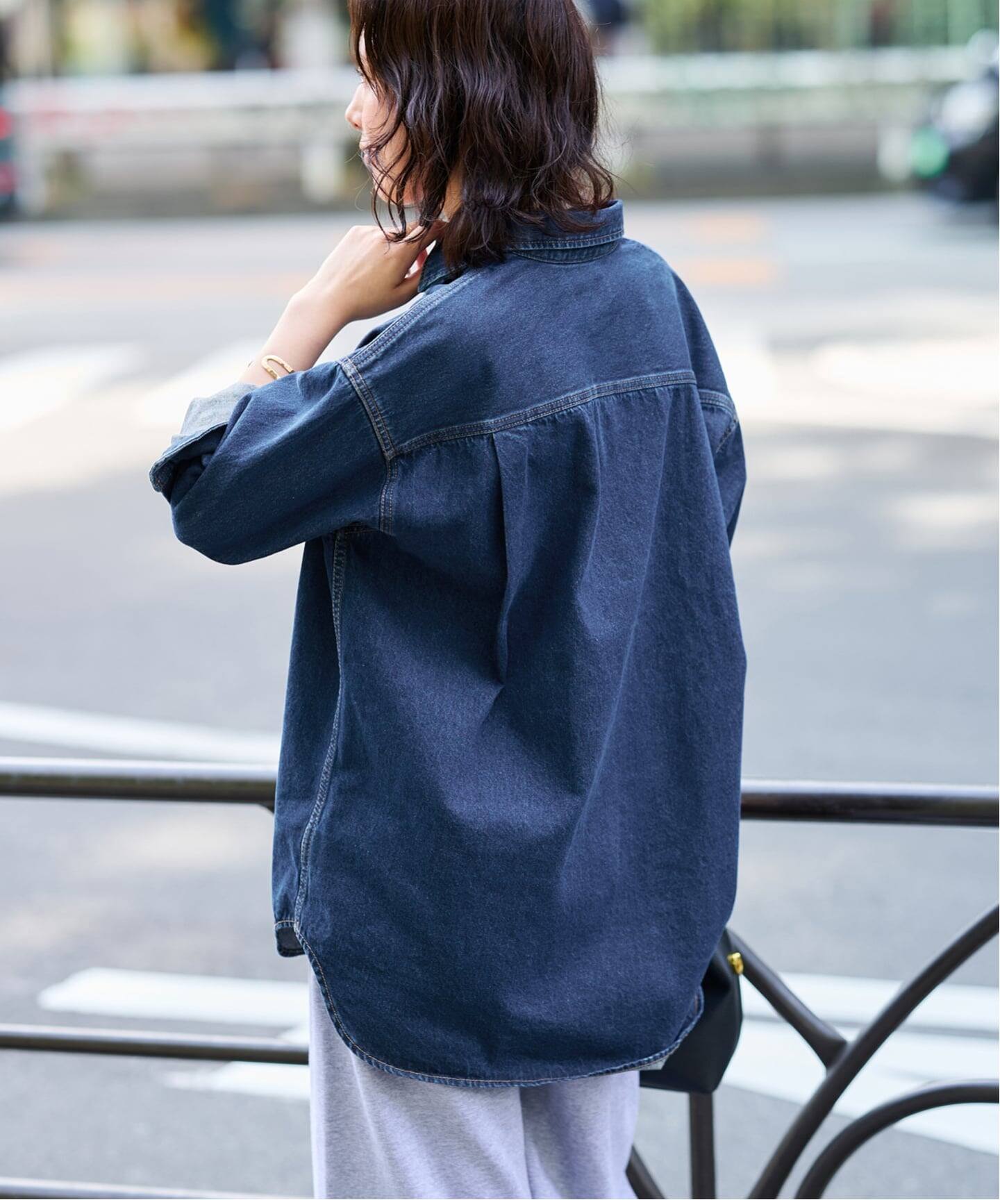 WEB限定/追加予約》LE DENIM BDUデニムシャツ（シャツ／ブラウス 