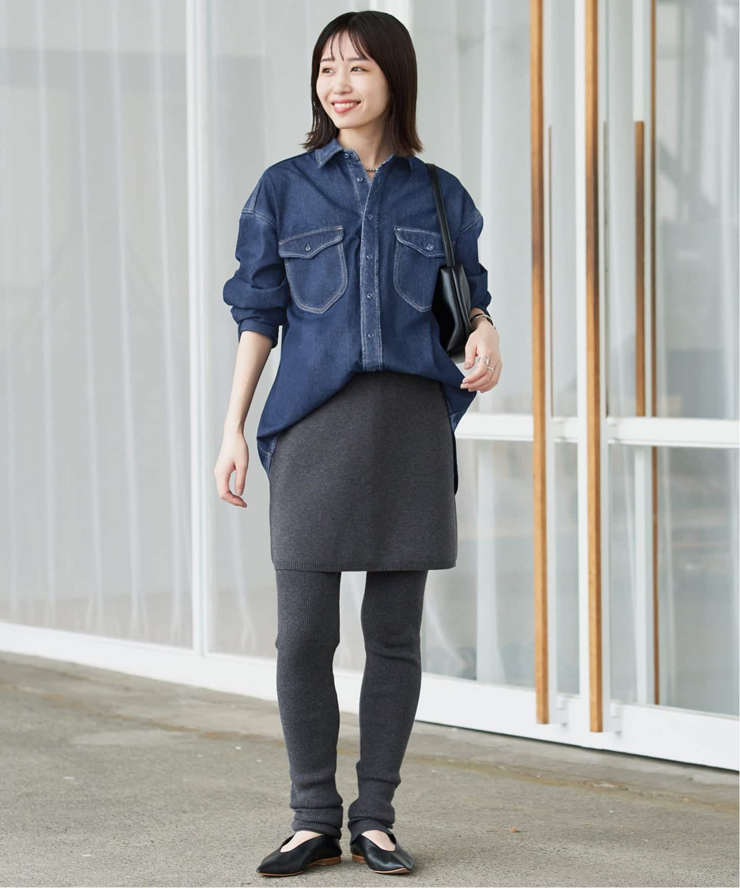 WEB限定/追加予約》LE DENIM BDUデニムシャツ（シャツ／ブラウス