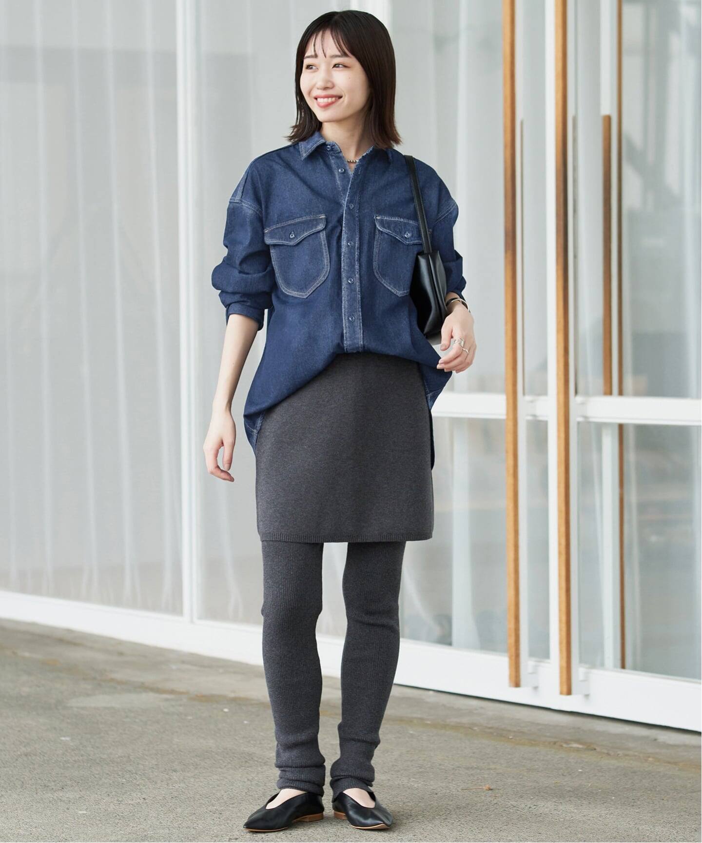 WEB限定/追加予約》LE DENIM BDUデニムシャツ（シャツ／ブラウス 