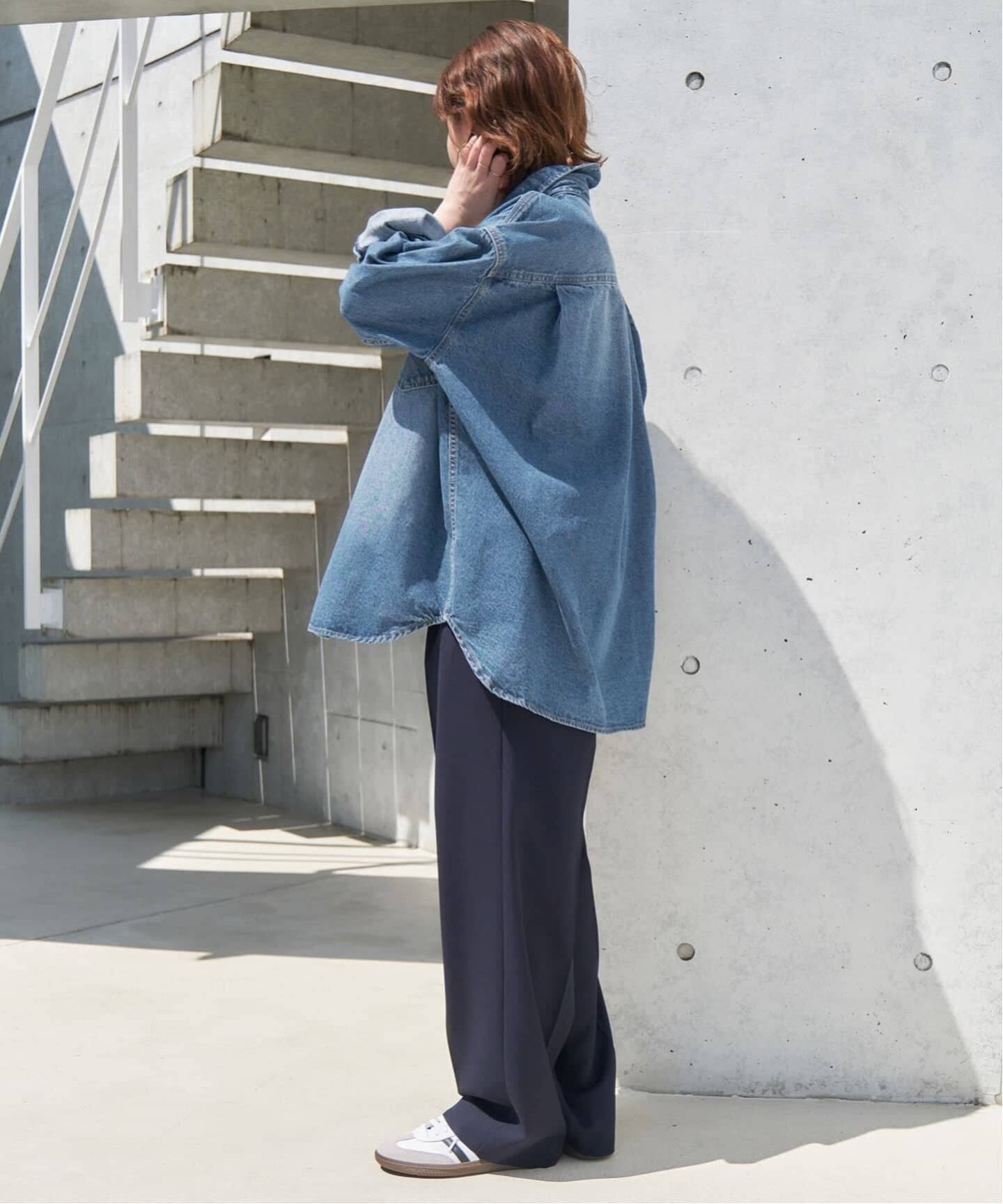 WEB限定/追加予約》LE DENIM BDUデニムシャツ（シャツ／ブラウス 