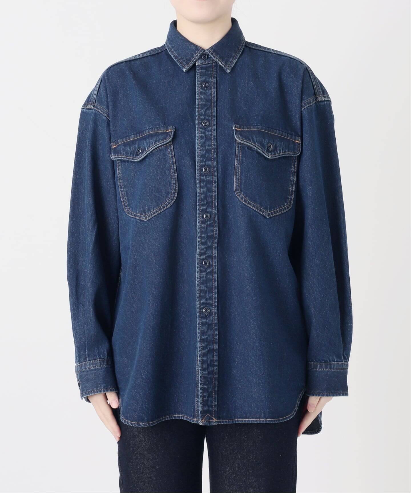 WEB限定/追加予約》LE DENIM BDUデニムシャツ（シャツ／ブラウス