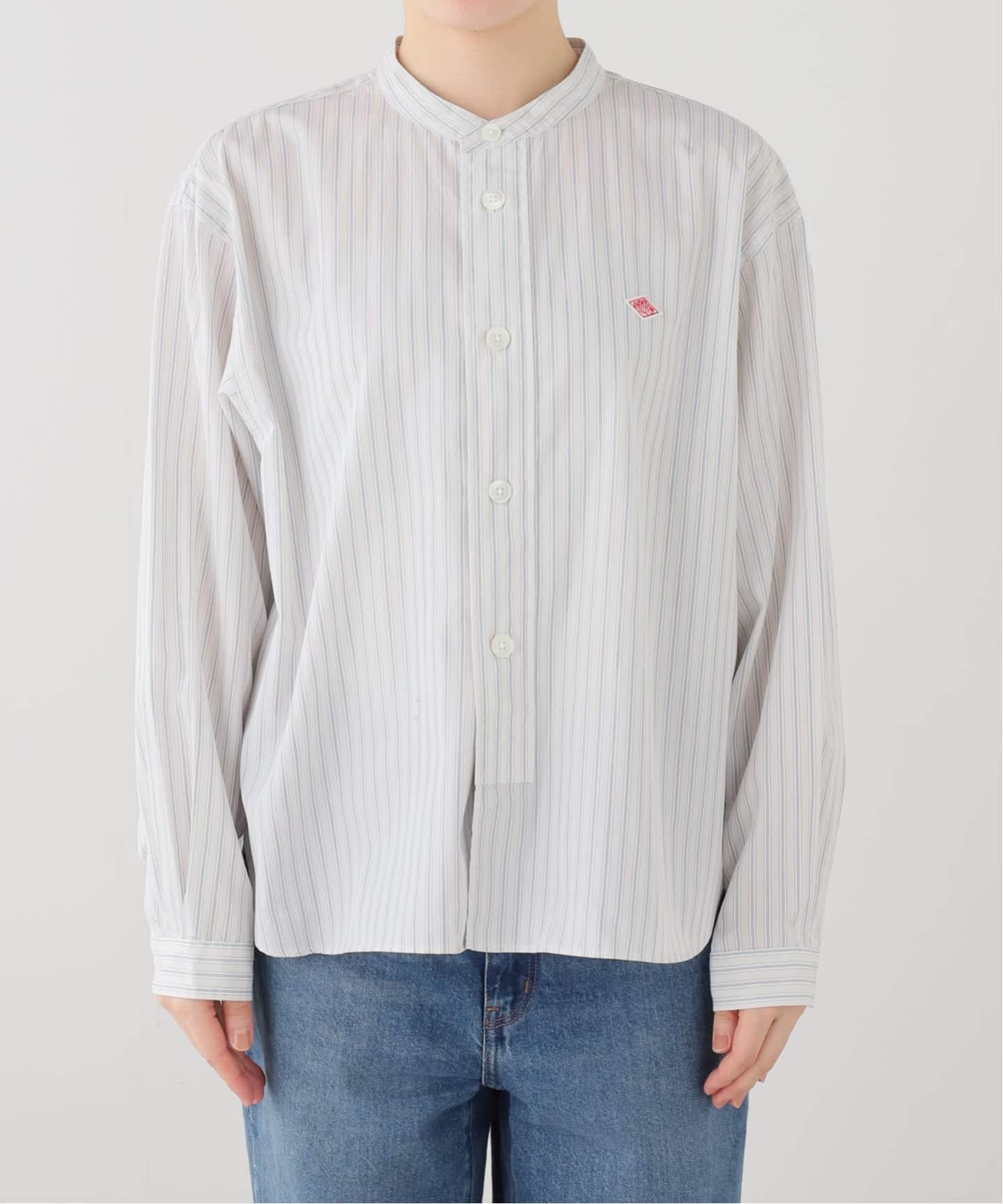 ダントン　DANTON シャツ DANTON/ダントン BAND COLLAR SHIRT #DT-B0341（シャツ／ブラウス