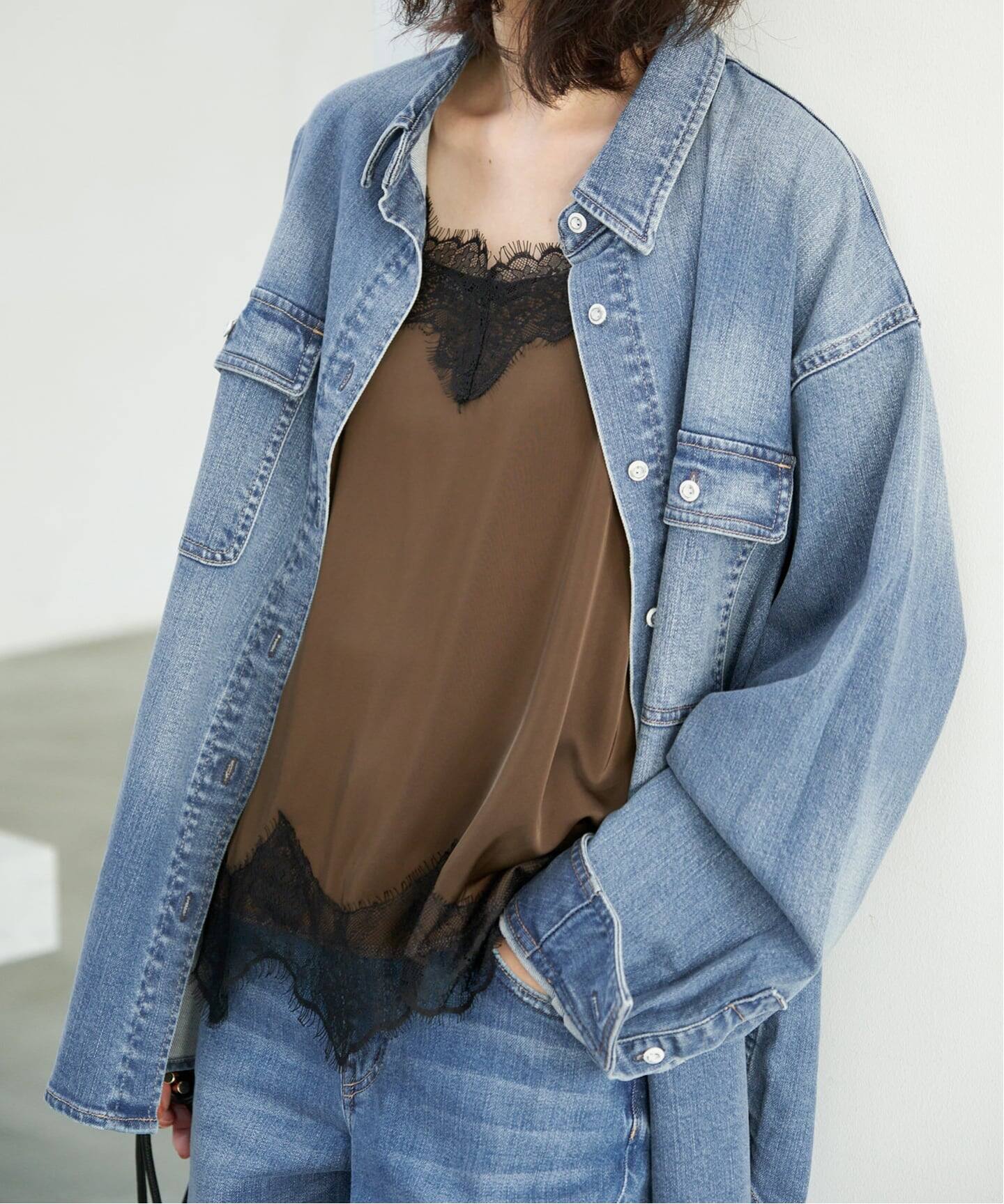 追加》HEALTHY DENIM/ヘルシーデニム SLOBE別注 petit Almond（シャツ