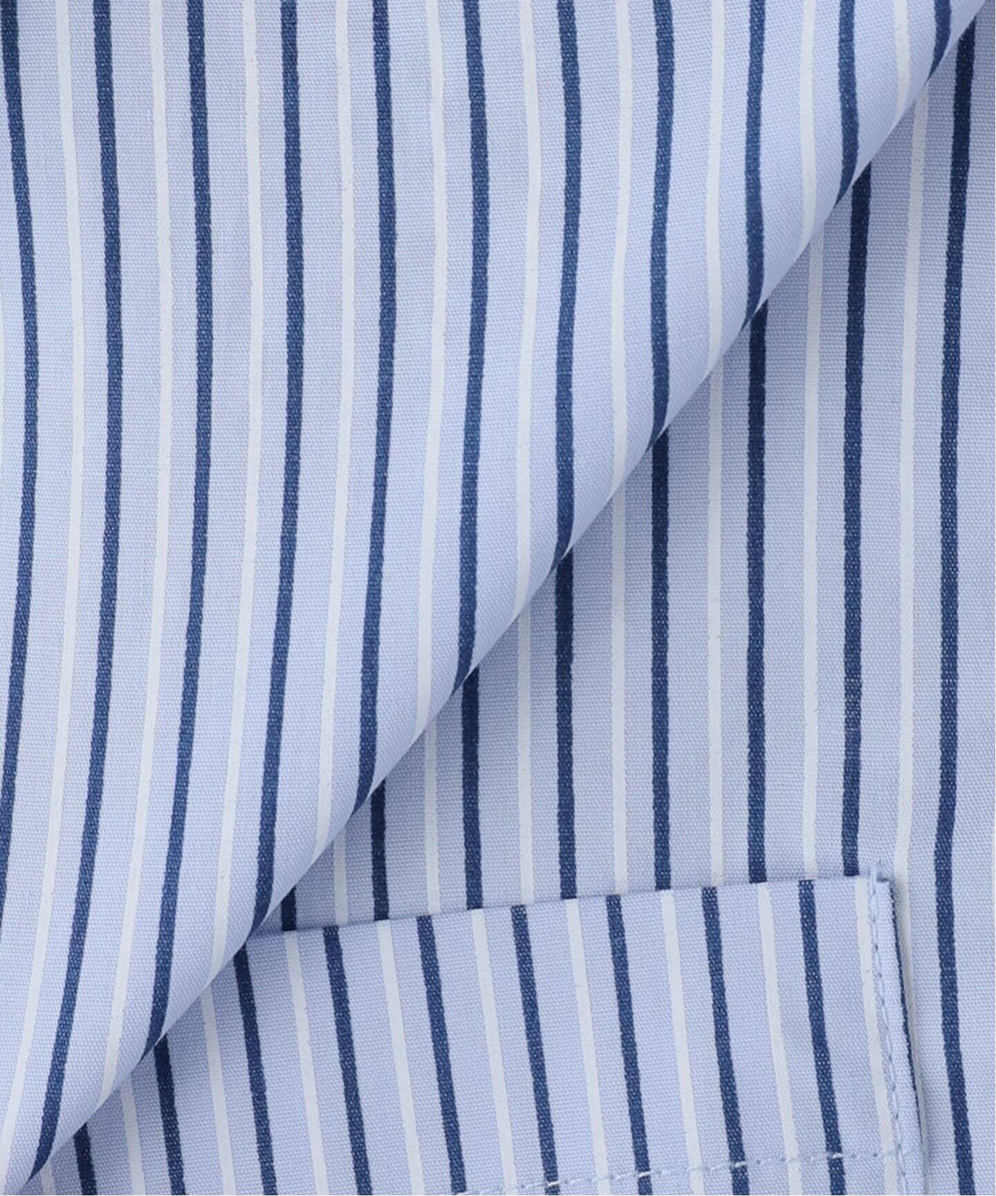 GREEN BUTTER/グリーンバター Stripe Cotton Shirt（シャツ／ブラウス