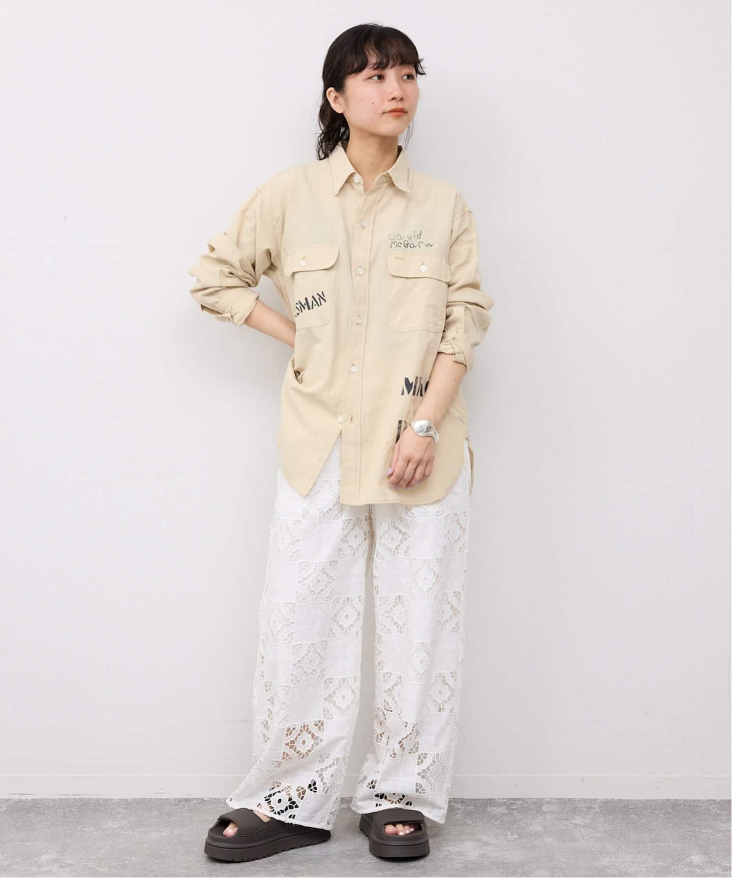 SLOBE IENA PAYDAY SLOBE別注 プリントシャツ PAYDAY/ペイデイ SLOBE別注 プリントシャツ（シャツ／ブラウス
