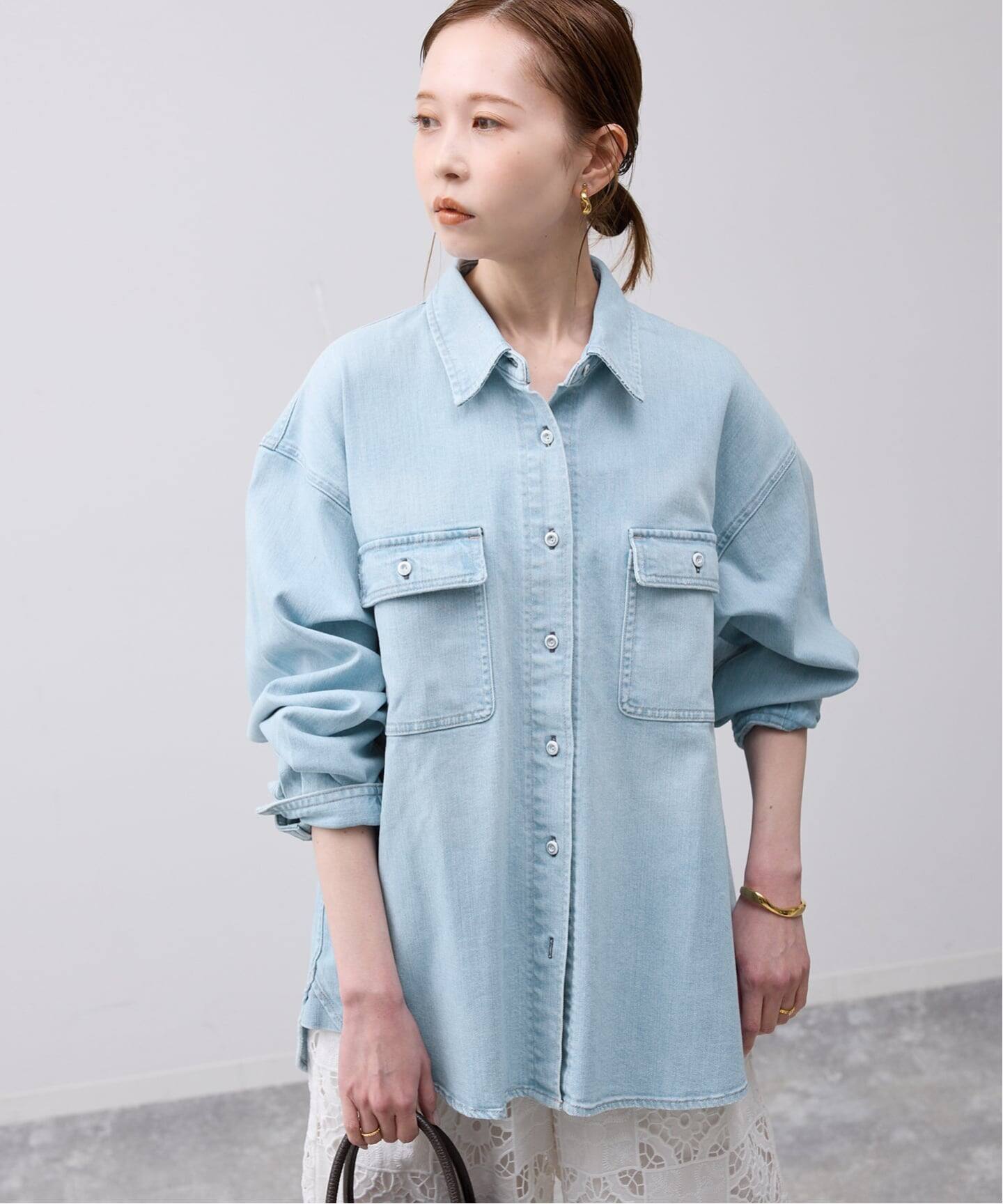 予約》HEALTHY DENIM/ヘルシーデニム SLOBE別注 petit Almond（シャツ