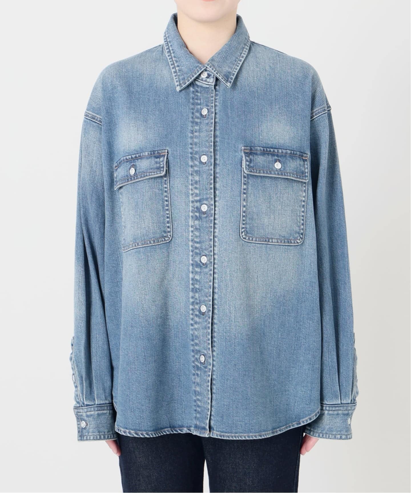 予約》HEALTHY DENIM/ヘルシーデニム SLOBE別注 petit Almond（シャツ