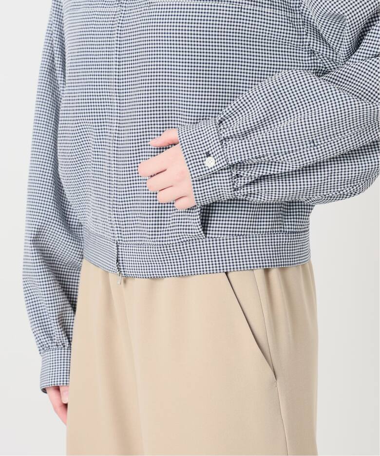 IENA LA BOUCLE ギンガムチェックシャツ（シャツ／ブラウス）｜IENA 