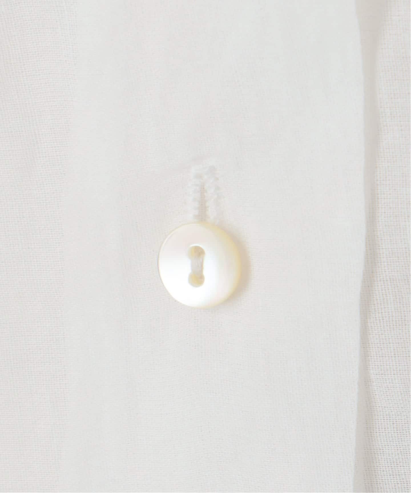 IENA LA BOUCLE エンブロイダリーコットンオーガンジーシャツ（シャツ